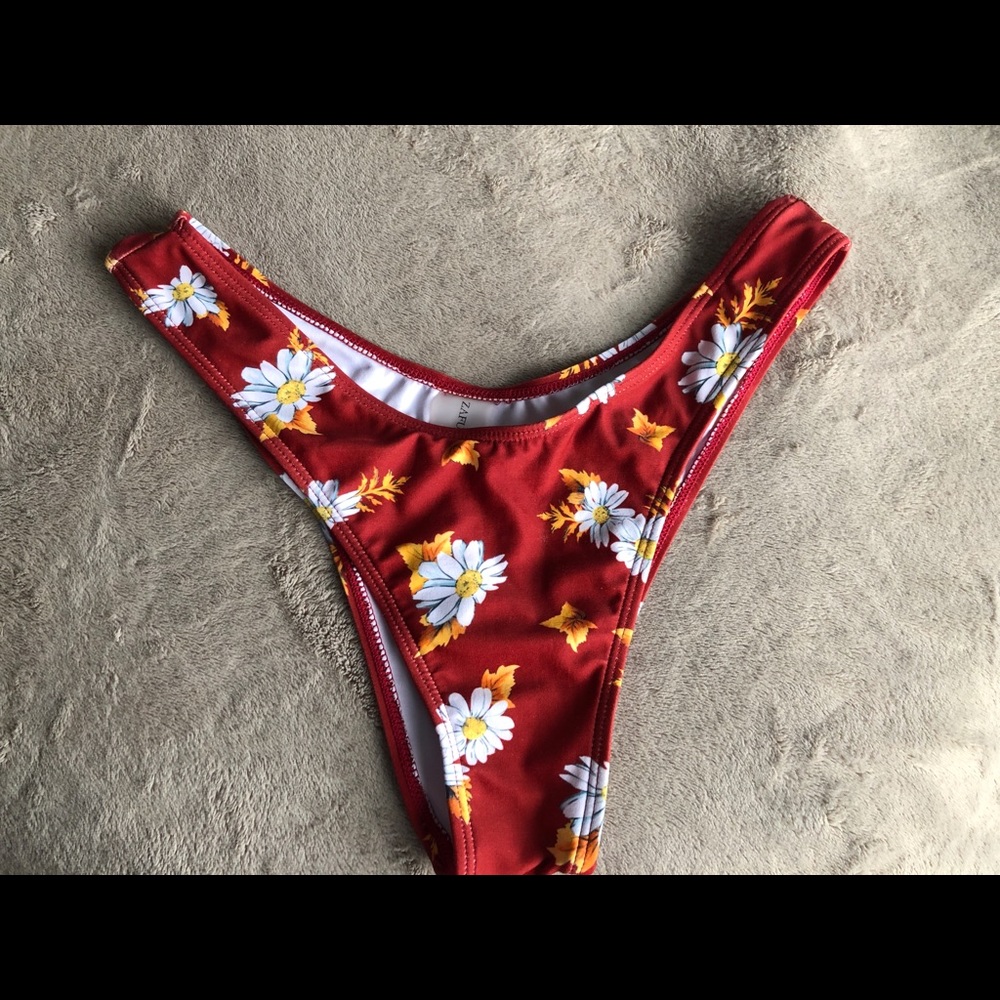 Zaful high leg bikini bottom